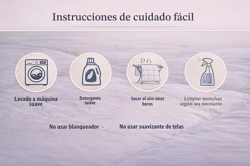 Vista 6 de Continental Bedding Serenity - Edredón de plumón de ganso blanco húngaro, potencia de relleno 700 para todas las estaciones, peso medio, estructura