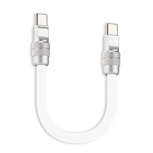 Vista 10 de chubbycable Cable corto USB C a C de 240 W, color naranja, 20 pulgadas Para iPhone 18/17/16/15 Series, MacBook Pro/Air, Galaxy S26/S25/S24, cable