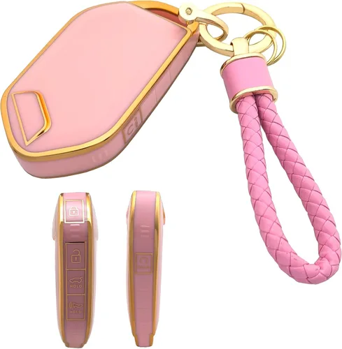 Vista 16 de Funda para Llavero Portallaves Estuche Soporte para Llaves Carcasa Protectora de TPU Suave Protector Accesorios para Automóvil