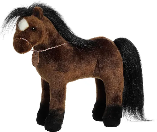 Vista 6 de Aurora Exquisito animal de peluche Breyer Showstoppers de pura sangre, detalles realistas para juegos imaginativos, perfecto para niños, adultos