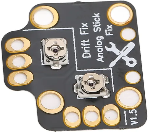 Vista 3 de Tablero de reparación de deriva, 10 piezas de gamepad joystick 3D analógico stick Drift Fix Mod, controlador analógico stick herramientas
