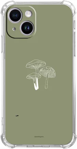 Vista 19 de Funda de collage estético para iPhone 15, patrón de citas positivas, bonita funda de TPU suave compatible con iPhone 15