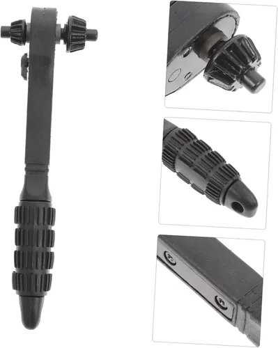 Vista 6 de Herramienta de llave de portabrocas 2 en 1 Llave de trinquete para un fácil ajuste manual