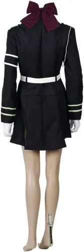 Vista 5 de Disfraz de Serafín del fin para mujer, uniforme militar Shinoa hiiragi