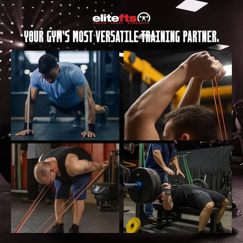 Vista 5 de EliteFTS Pro Resistance Band - Boost Core Stability and Flexibility with This Portable, Joint-Friendly Tool