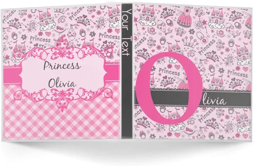 Vista 2 de Carpeta personalizada de 3 anillas Princess - 1 pulgada