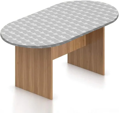 Vista 9 de XISUNYA Mantel ovalado ajustable de poliéster con bordes elásticos para acuario, protector de mesa con estampado de peces dorados saltos fuera