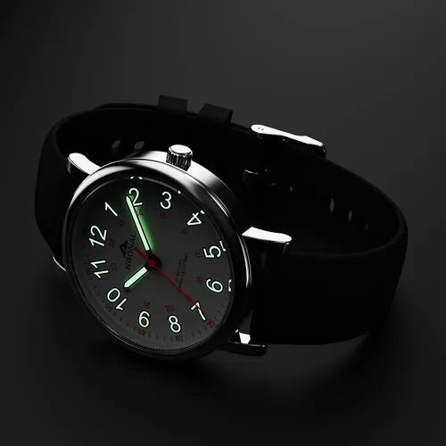 Vista 6 de NBONAL Nurse Watch for Medical Doctor Professionals Student Easy Read Dial with Luminous 24 Hours Red Second Soft Silicone Band 30M Waterproof