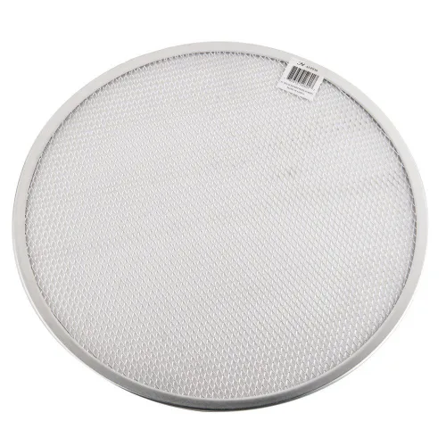 Vista 5 de American Metalcraft 18731 Pantalla rectangular de aluminio para hornear pizza, 11" L x 16" W