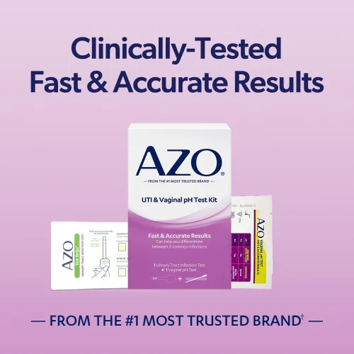 Vista 6 de AZO Kit de prueba de probiótico urinario y vaginal de doble protección + ITU y pH vaginal (30 unidades)