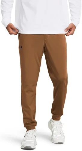 Vista 25 de Under Armour Sportstyle - Pantalones deportivos de tricot para hombre (011) Mod Gris/ Blanco