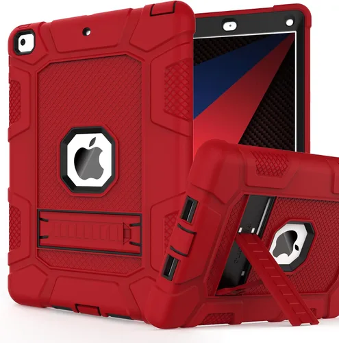 Vista 18 de Fundas para iPad de 6ª Generación, Funda de 5ª Generación, Air 2 de 9.7 Pulgadas a Prueba de Golpes, Resistente, Funda Protectora con Pata