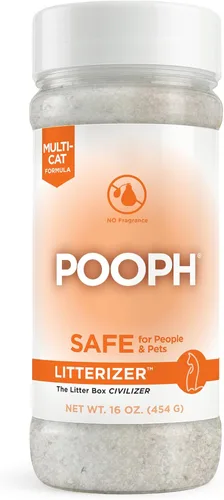 Vista 9 de POOPH Kitty Spray eliminador de olores, 32 onzas, desmantela olores sobre una base molecular, gatos, ambientador, eliminador, orina, caca, orina