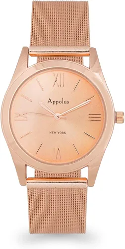 Vista 3 de Regalos de Navidad para mujeres, mamá, esposa, novia, cumpleaños, aniversario, graduación, collar de reloj Appolus, aretes, juego de regalo