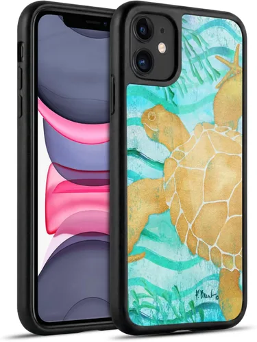 Vista 33 de Head Case Designs Officially Licensed Paul Brent Agate Mermaid Coastal Gel Armor Case [Military Grade Drop Protection] Compatible with Apple iPhone