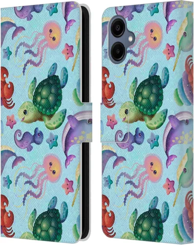 Vista 229 de Head Case Designs Officially Licensed Carla Morrow Colorful Space Dice Patterns Leather Wallet Case Compatible with Samsung Galaxy A07 4G