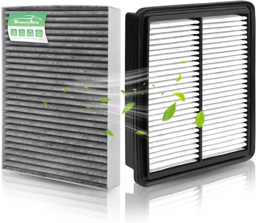 Vista 24 de Filtro de aire de motor y cabina para Mazda 3 2014-2018 (2.0L)/ Mazda 3 (2.5L) 2014-2018/Mazda 6 (2.5L) 2014-2021 Filtro de aire para reemplazo