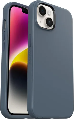 Vista 16 de OtterBox Funda para iPhone 14 y iPhone 13 (solamente) - Serie Symmetry + - Negro - Ultra-Sleek - Se ajusta a MagSafe - Bordes elevados para proteger