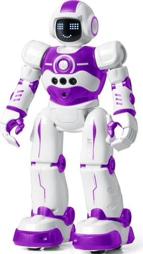 Vista 12 de Juguetes robot para niños, control remoto programable, inteligente, para caminar, bailar, robot con gesto y detección para niños de 4, 5, 6, 7, 8