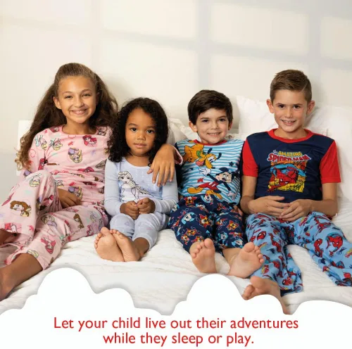Vista 2 de Marvel Boys Team 4 Piece Sleep Set