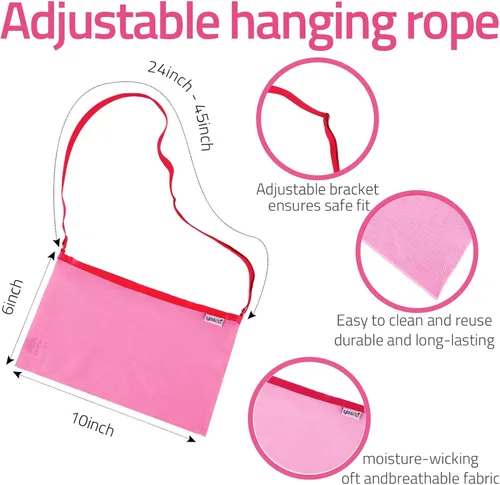 Vista 3 de Bolsa de drenaje para mastectomía y bolsa de ducha para soporte posterior a la mastectomía