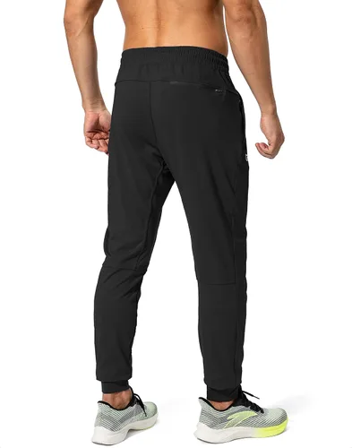 Vista 3 de G Gradual Pantalones deportivos para hombre con bolsillos con cierre y pantalones deportivos para correr y entrenar
