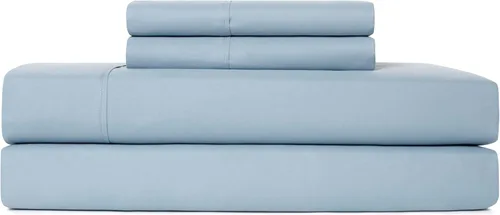 Vista 11 de Juego de sábanas tamaño individual XL de 4 piezas con 2 fundas de almohada envolventes, sábanas de microfibra suave de bolsillo profundo