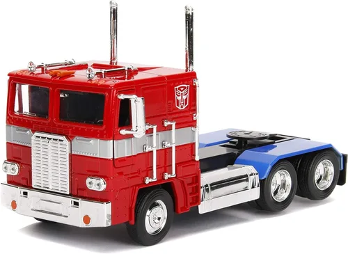 Vista 11 de Jada Toys Transformers G1 1:24 Nemesis Prime - Coche fundido a presión, juguetes para niños y adultos, color negro