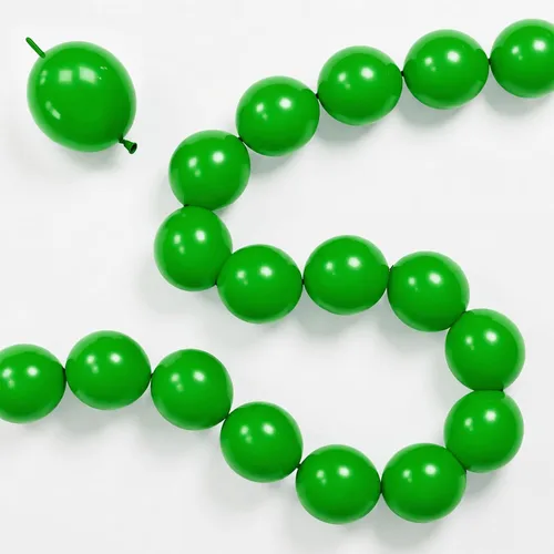 Vista 25 de Globos de Enlace Azul Claro, 60 Piezas de 6 Pulgadas Globos Pequeños de Enlace Rápido Azul Bebé para Hacer Pared de Globos, Arco de Corazón, Globos