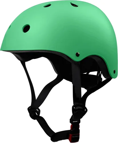 Vista 12 de Casco de bicicleta para niños pequeños, 2 tamaños ajustables, para niños y niñas, multideporte, ajustable, para scooter, bicicleta, monopatín
