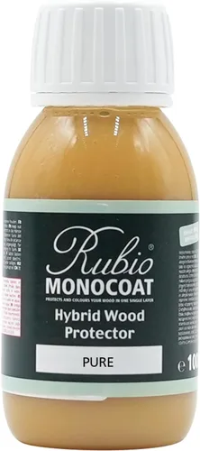 Vista 35 de Rubio Monocoat Protector de madera híbrido de 300 pies cuadrados - Chocolate Acabado de aceite de madera exterior, color y protección UV
