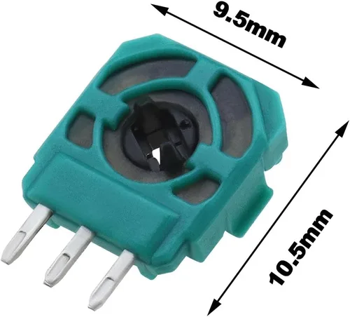Vista 4 de Create idea 8 bolsillos de repuesto para joystick de 3 pines, compatibles con controladores PS4, sensores de potenciómetro de recortadora de 10 K