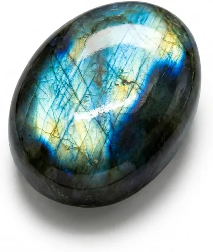 Vista 13 de Cristales y piedras curativas, juego de 21 piezas de cristales curativos, juego de 7 piedras de cristal de chakras, pirámide de selenita cruda