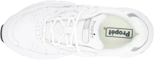 Vista 5 de Propet Womens Stability Walker Walking Walking Sneakers Shoes - White
