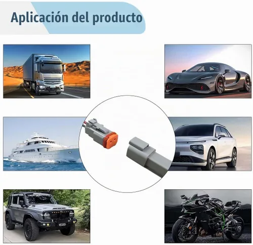 Vista 5 de KITUREK Conector eléctrico del coche de Deutsch de 5 pares de 2 pines, macho y hembra