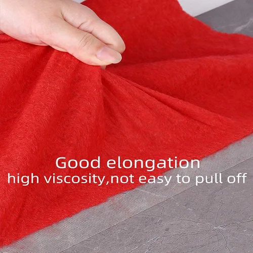 Vista 5 de Qujianwei - Cinta adhesiva de doble cara para alfombra 2 pulgadas x 21.9 yardas, adecuado para suelos de azulejos, alfombras, decoración de pasta