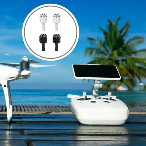 Vista 7 de 4 barras de control de dron, accesorios de repuesto desmontables para dron, accesorios de repuesto compatibles con DJI Mini 3 Pro Drone DJI RC