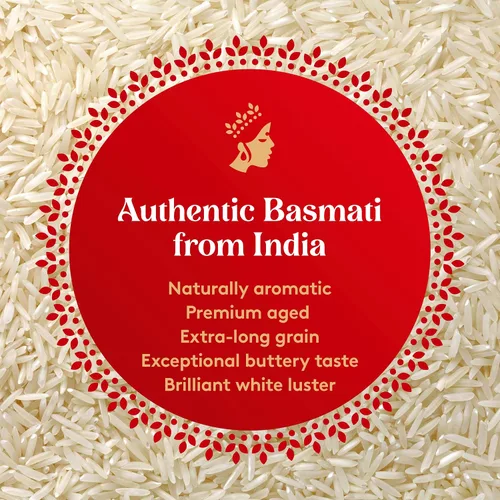 Vista 5 de Arroz Basmati Royal Chef's Secret en grano, extra largo, de 10 libras