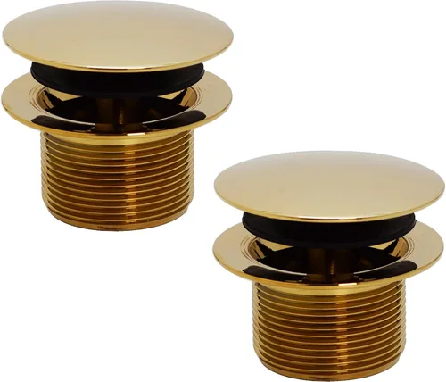 Vista 11 de Westbrass D398R-12A Tapón de drenaje de bañera con punta de hongo de rosca gruesa NPSM de 1-1/2 pulgadas, bronce antiguo