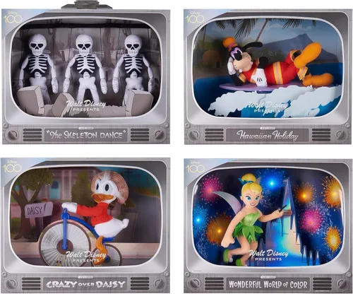 Vista 6 de Disney 100 años de maravilla Walt Disney presenta “Loco por Daisy” Pato Donald de peluche coleccionable, juguetes para niños de 5 años en adelante