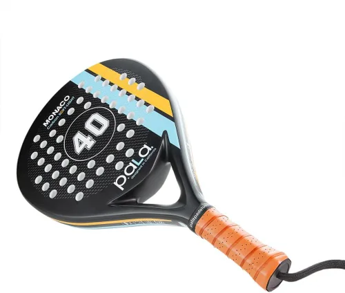 Vista 3 de Set 2 palas de pádel 1 Montecarlo y 1 Monaco Carbon Soft Mint
