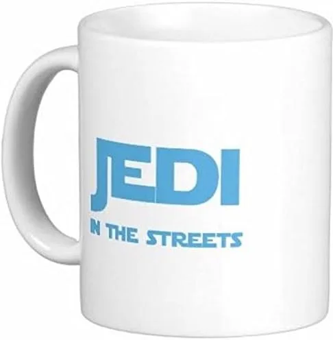 Vista 3 de Taza de café de cerámica Jedi In The Streets Sith In The Sheets de 15 oz Quick Mugs 2 U