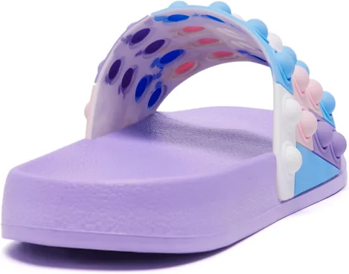 Vista 6 de Engtoy Kid Boys Girls Slides Sandals For Kid Unisex Child Slippers Lightweight Non-slip Open Toe Comfy Shower Beach Funny Slide Sandals