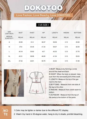 Vista 4 de Dokotoo - Enterizo para mujer, con cuello halter, sin mangas, estampado floral y color sólido