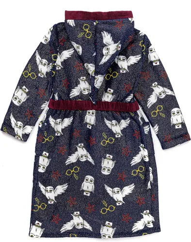 Vista 4 de Harry Potter Albornoz Niños Rojo O Azul Opciones Pijama Bata