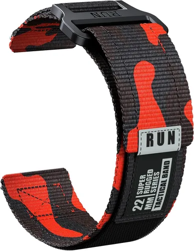 Vista 23 de CARBINOX Correa duradera de 0.866 in compatible con relojes inteligentes ajustables, ajuste seguro