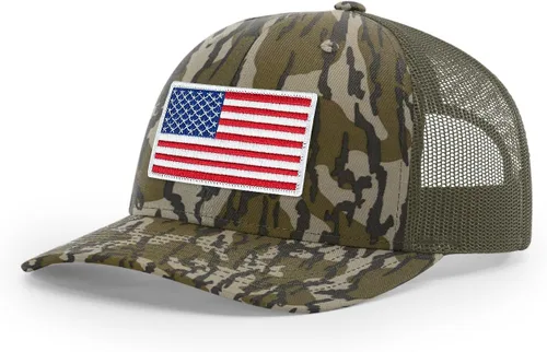 Vista 33 de Joe's USA Richardson 112 - Gorras de camionero con parche gráfico personalizado - Gorras estructuradas de cinco y seis paneles Richardson Premium