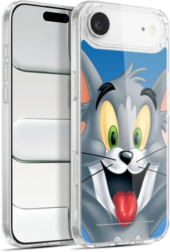 Vista 54 de Head Case Designs Funda de gel de cara completa con licencia oficial de Tom y Jerry Jerry [protección de grado militar] compatible con Apple iPhone