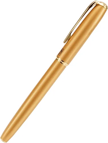 Vista 36 de erofa Picasso 916 - Pluma estilográfica negra mate con caja, bolígrafo de caligrafía doblada de titanio negro