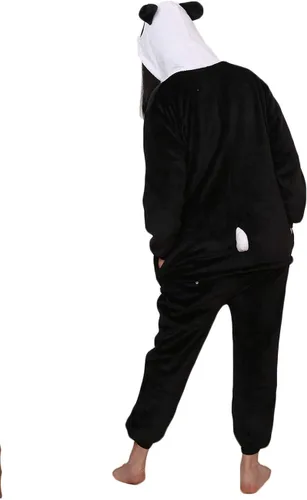Vista 3 de EXDBUTY Onesie - Pijama de cosplay para adultos Navidad Halloween fiesta disfraces franela unisex